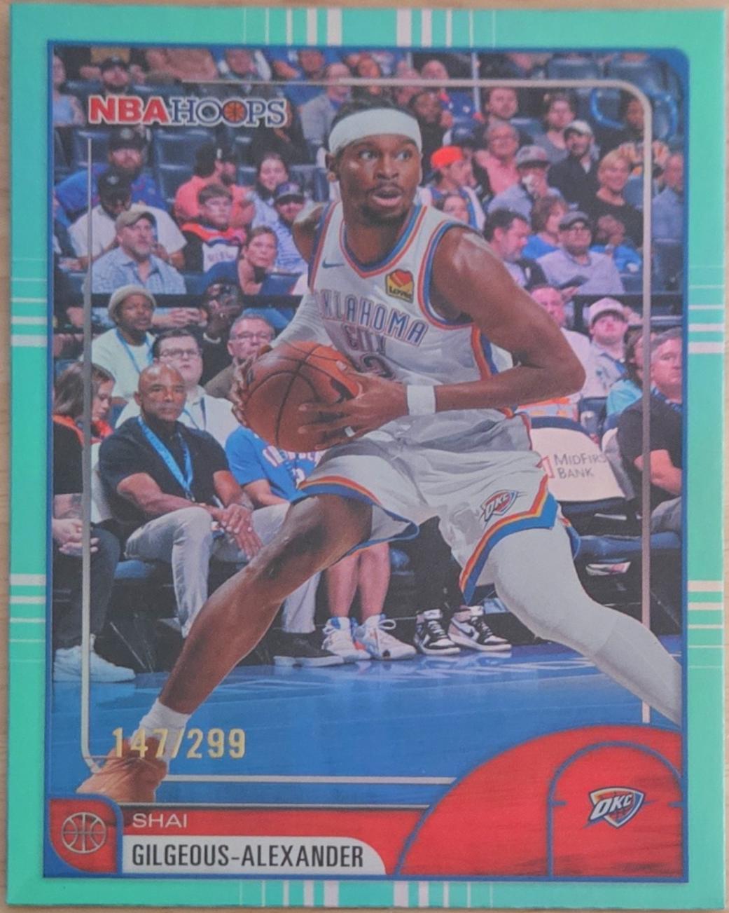 Shai Gilgeous-Alexander [Light Burst Blue] #86