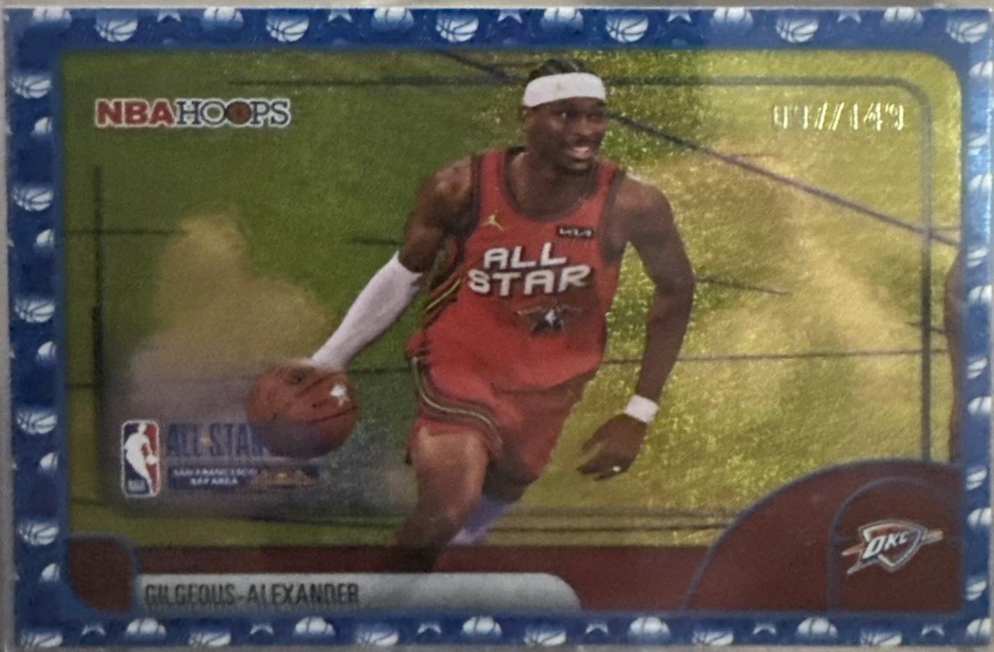 Shai Gilgeous-Alexander [Pixel Burst Blue] #286