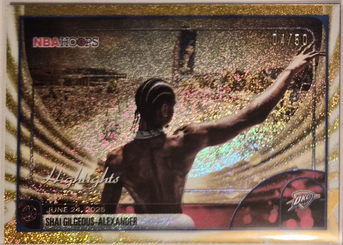 Shai Gilgeous-Alexander [Pixel Burst Gold] #268