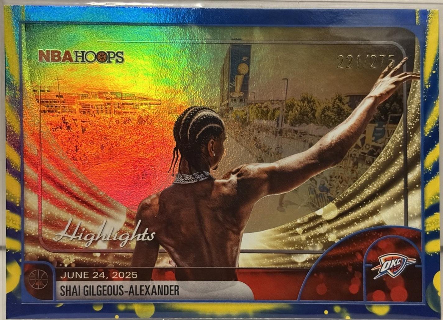 Shai Gilgeous-Alexander [Rainbow Blue Yellow] #268
