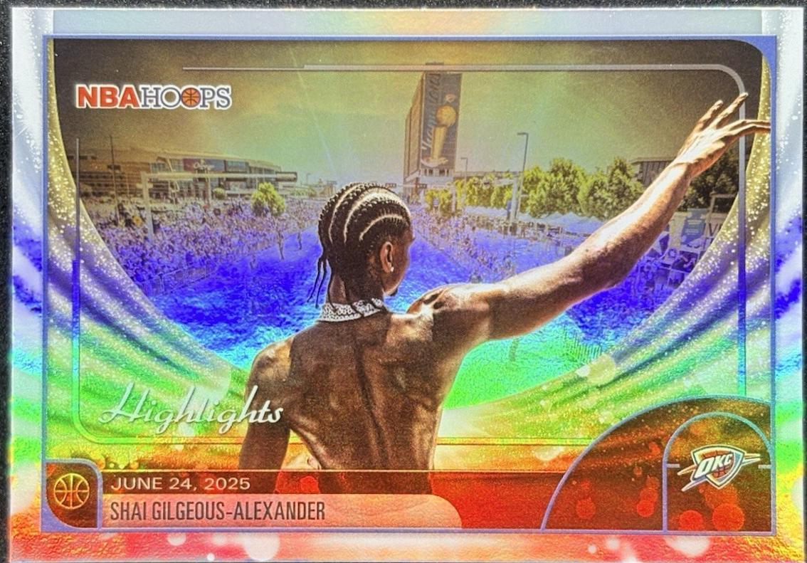 Shai Gilgeous-Alexander [Rainbow Gold Green] #268