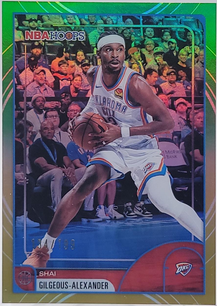 Shai Gilgeous-Alexander [Rainbow Gold Green] #86