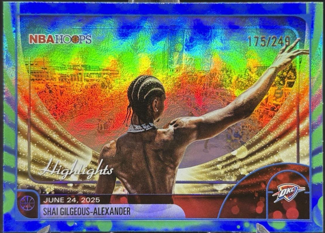 Shai Gilgeous-Alexander [Rainbow Green Blue] #268