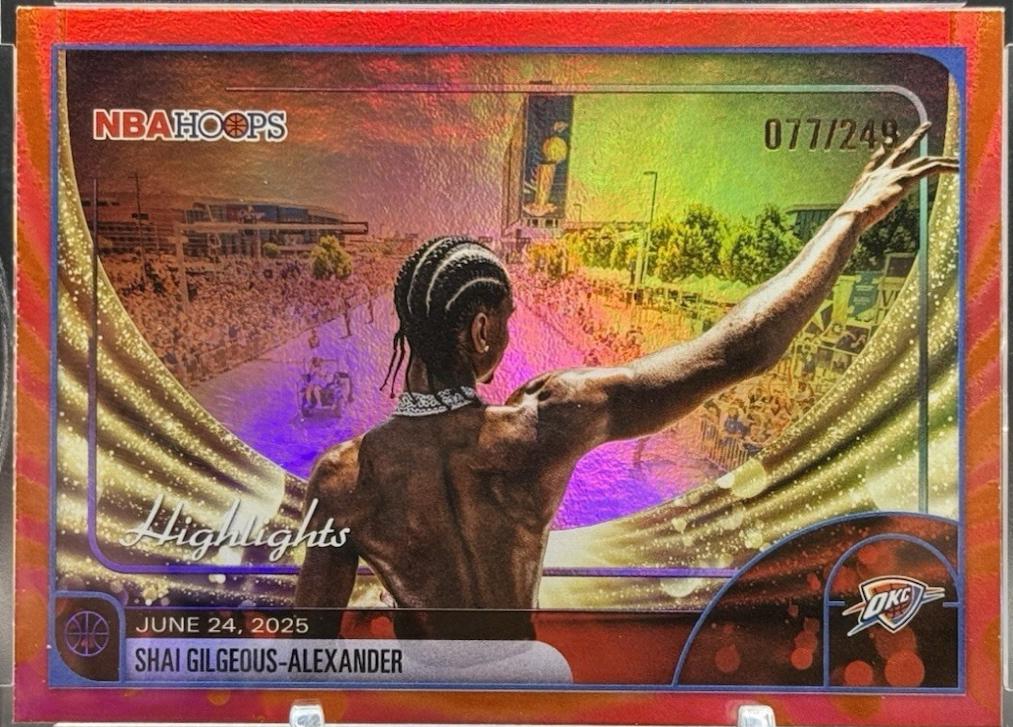 Shai Gilgeous-Alexander [Rainbow Red Orange] #268