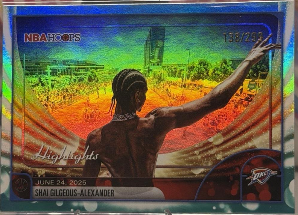 Shai Gilgeous-Alexander [Rainbow Teal] #268