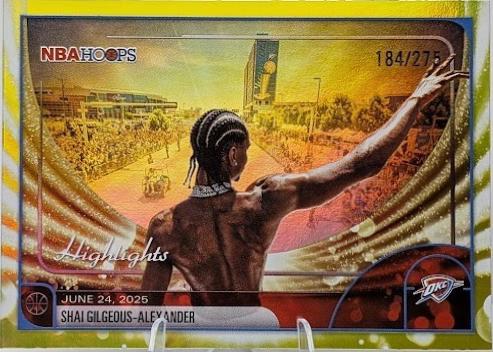 Shai Gilgeous-Alexander [Rainbow Yellow] #268