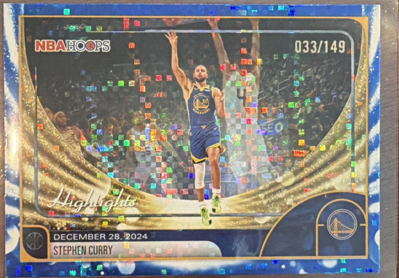 Stephen Curry [Light Burst Blue] #261