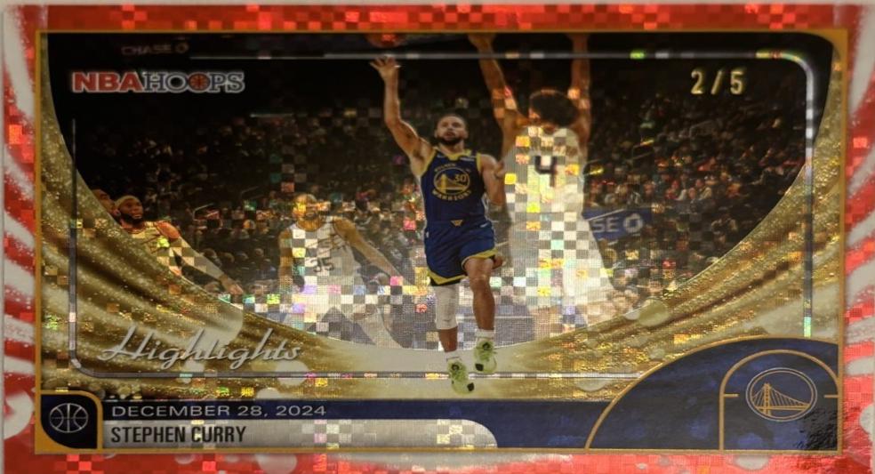 Stephen Curry [Light Burst Red] #261