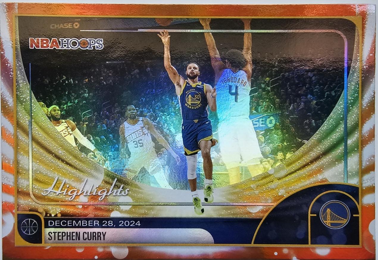 Stephen Curry [Orange Hoops] #261