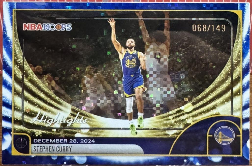 Stephen Curry [Pixel Burst Blue] #261