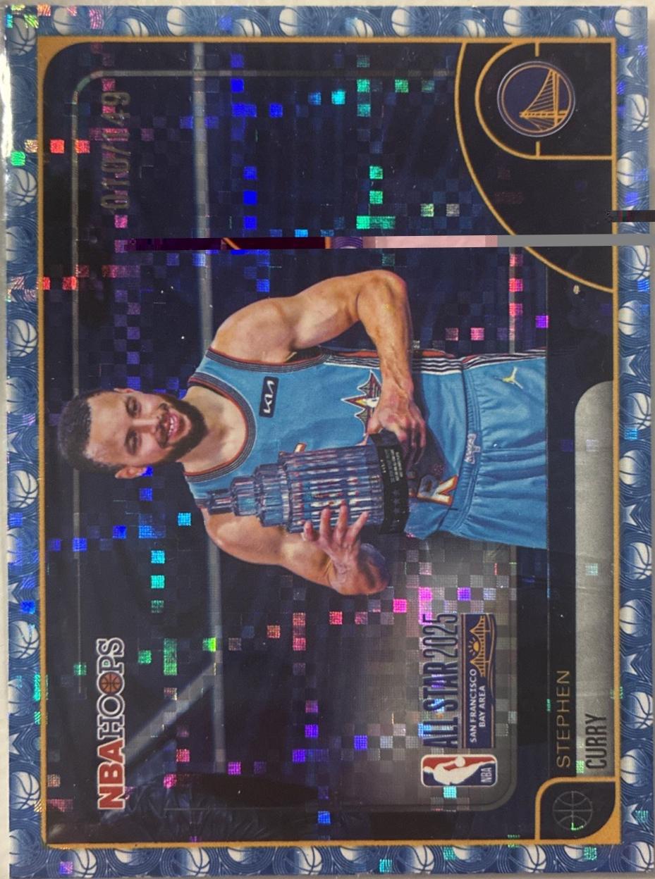 Stephen Curry [Pixel Burst Blue] #275
