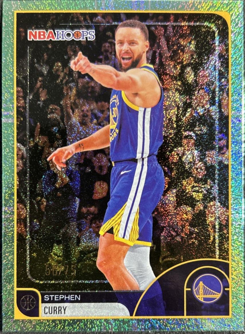 Stephen Curry [Pixel Burst Green] #275