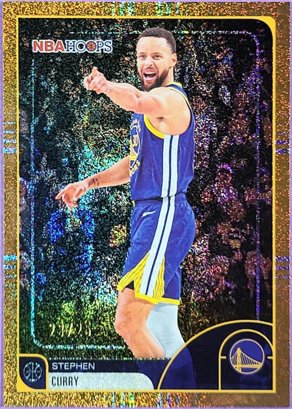 Stephen Curry [Pixel Burst Orange] #141