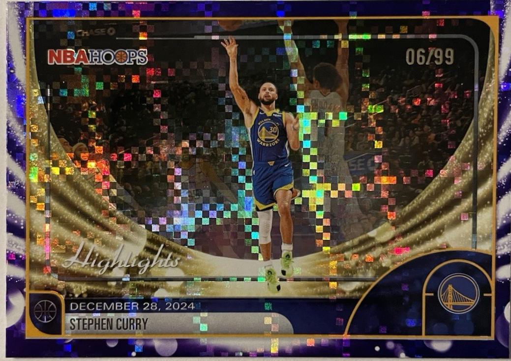 Stephen Curry [Pixel Burst Purple] #261