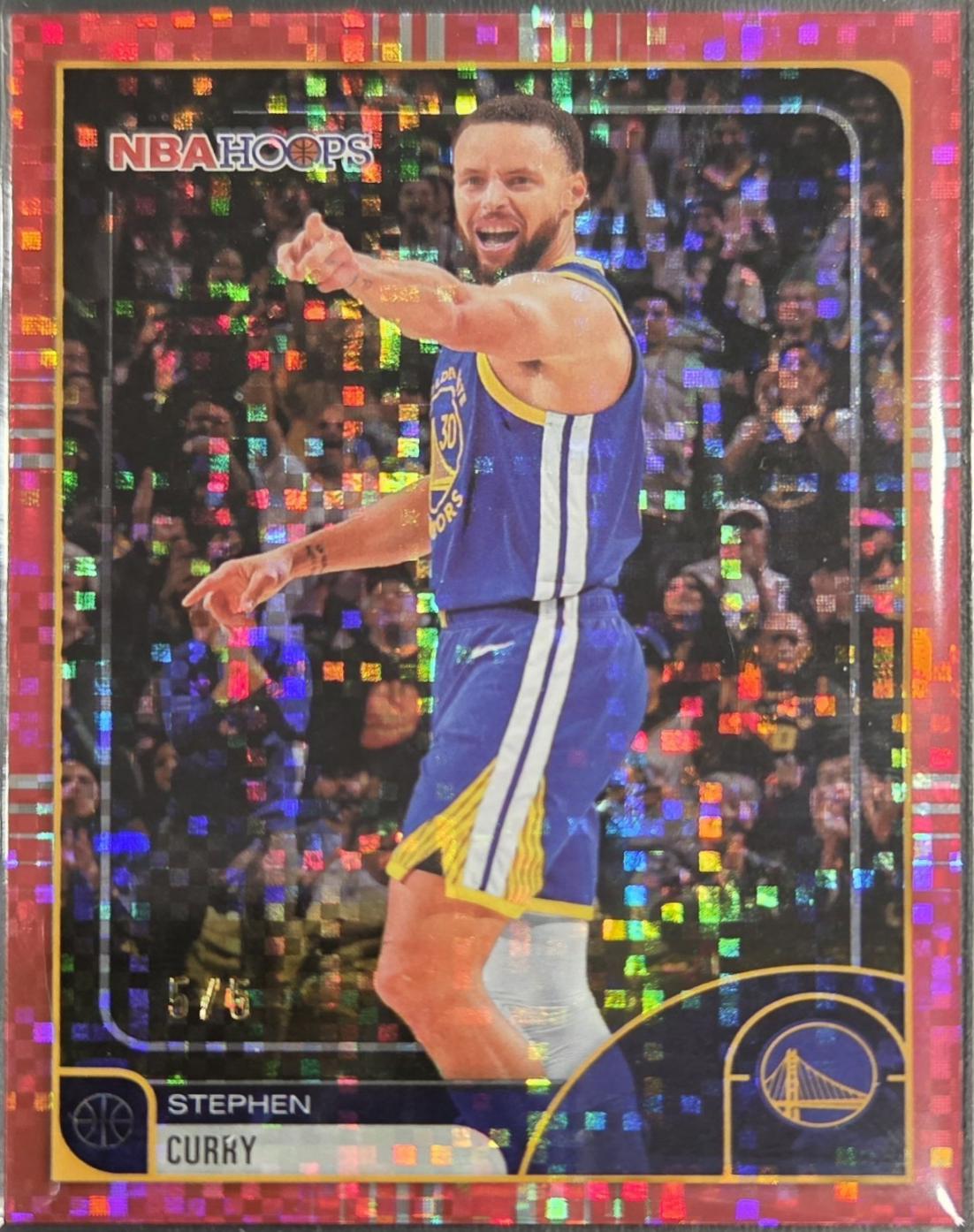 Stephen Curry [Pixel Burst Red] #141