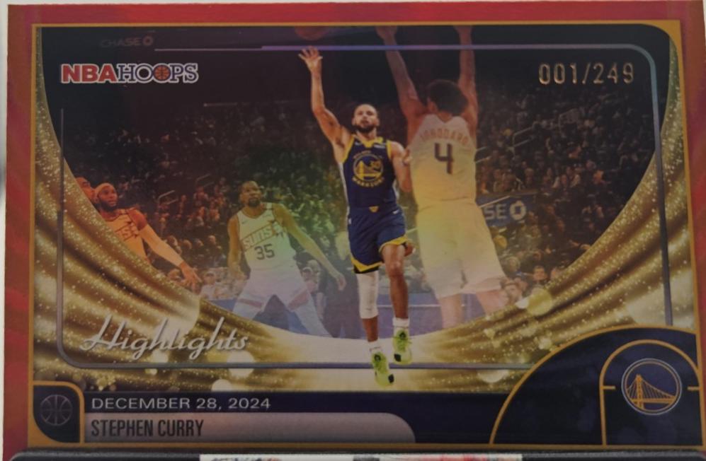 Stephen Curry [Rainbow Red Orange] #261
