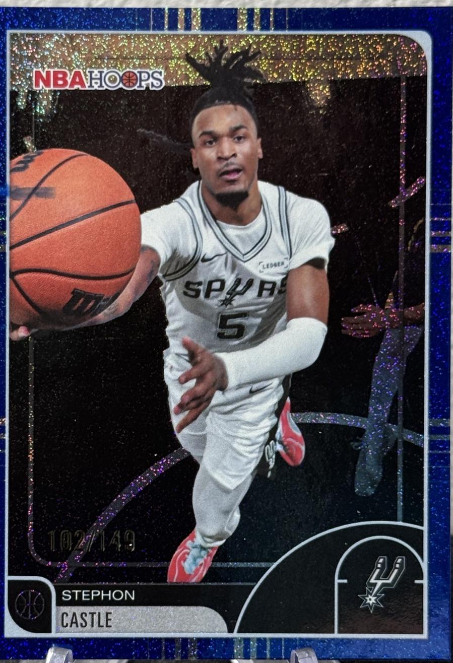 Stephon Castle [Pixel Burst Blue] #47