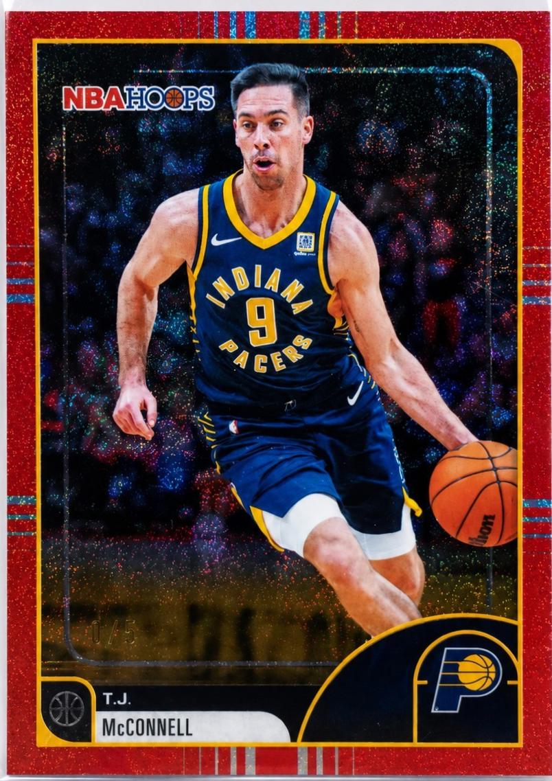 T.J. McConnell [Pixel Burst Red] #147