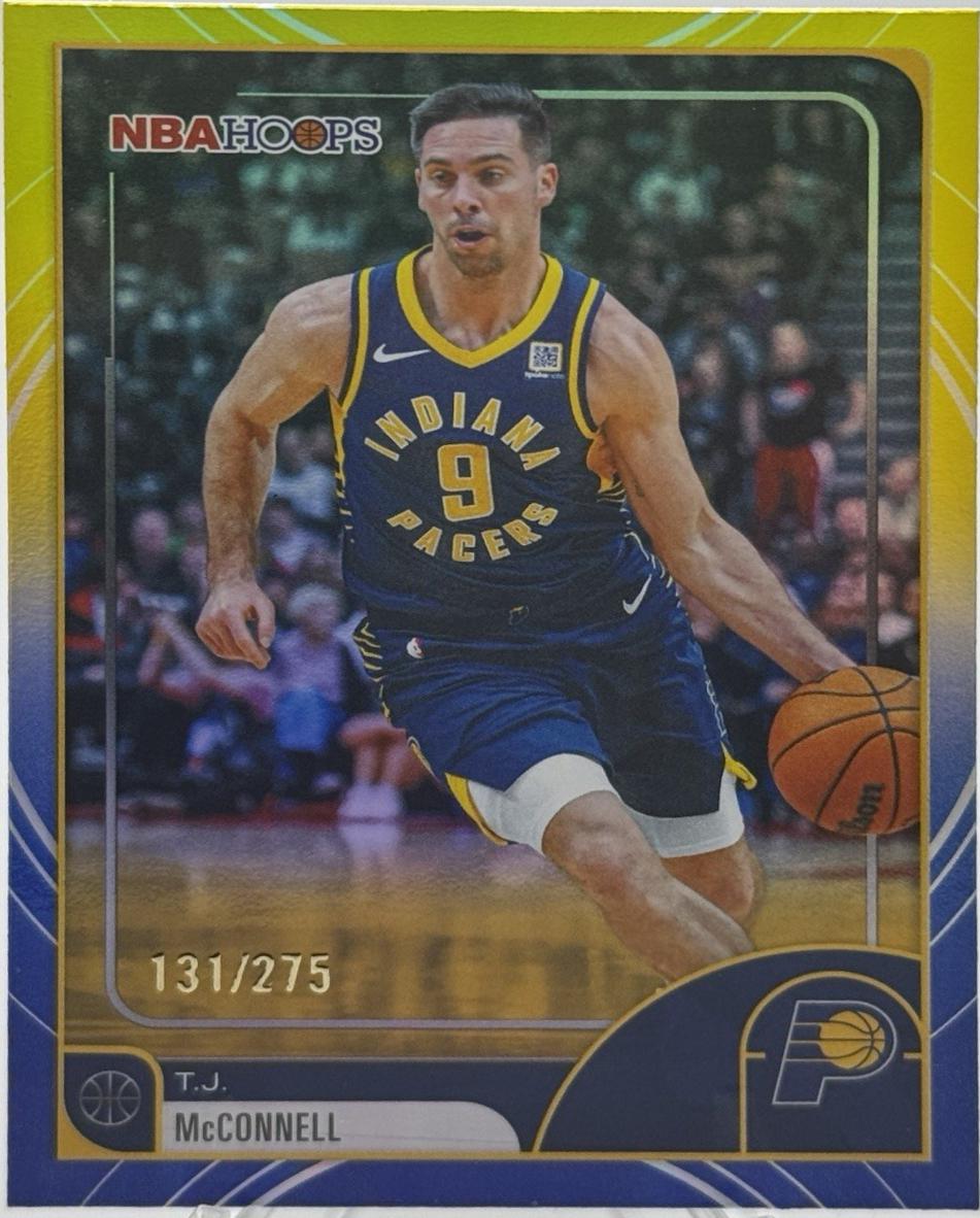 T.J. McConnell [Rainbow Blue Yellow] #147
