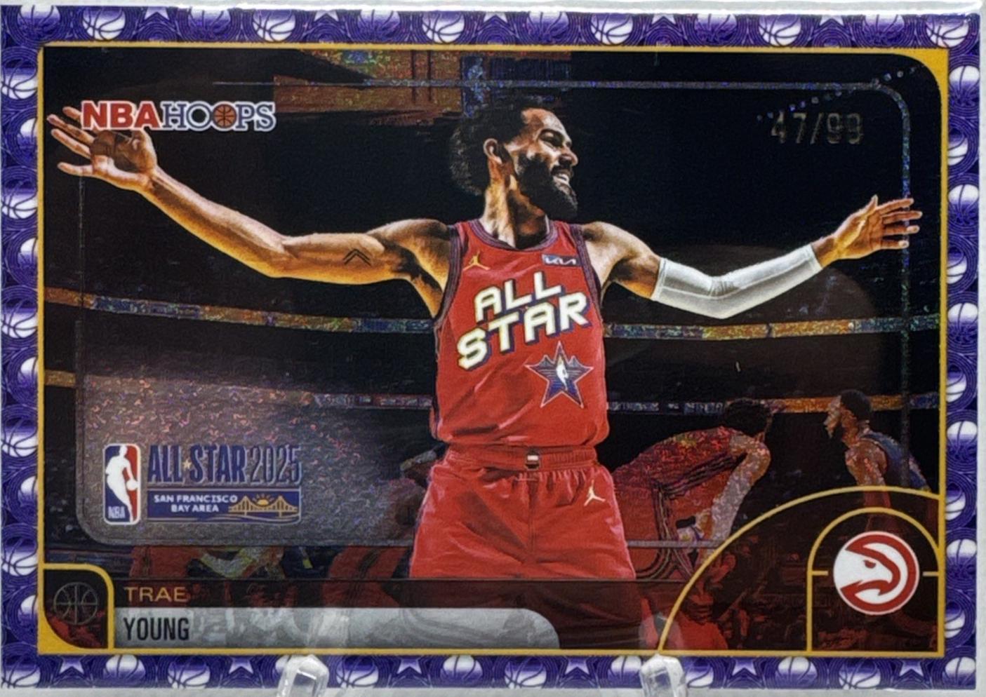 Trae Young [Pixel Burst Purple] #293