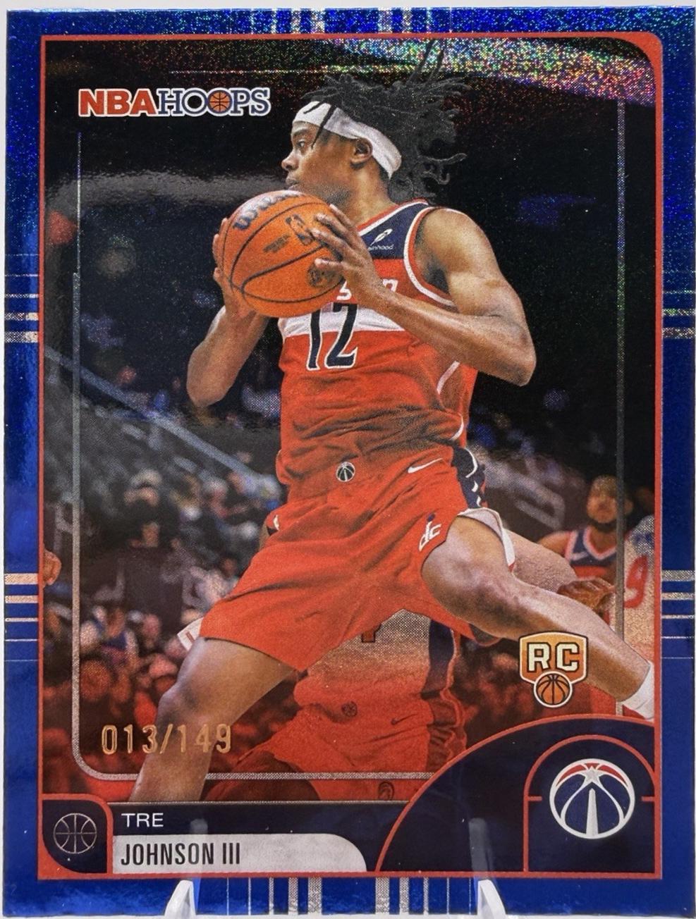 Tre Johnson III [Pixel Burst Blue] #226