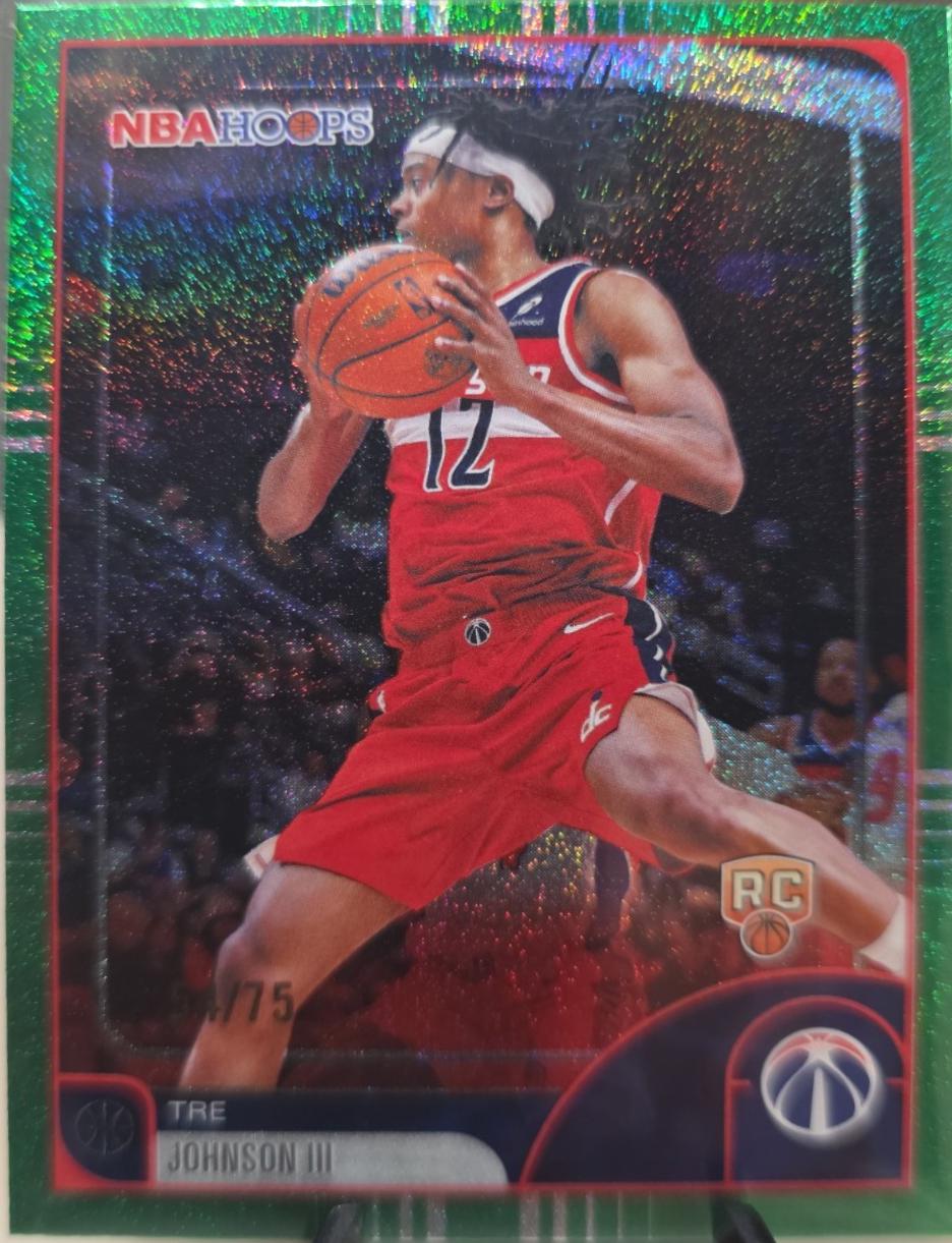 Tre Johnson III [Pixel Burst Green] #226