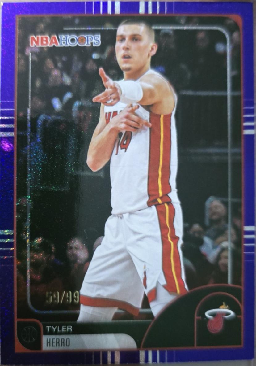 Tyler Herro [Pixel Burst Purple] #4