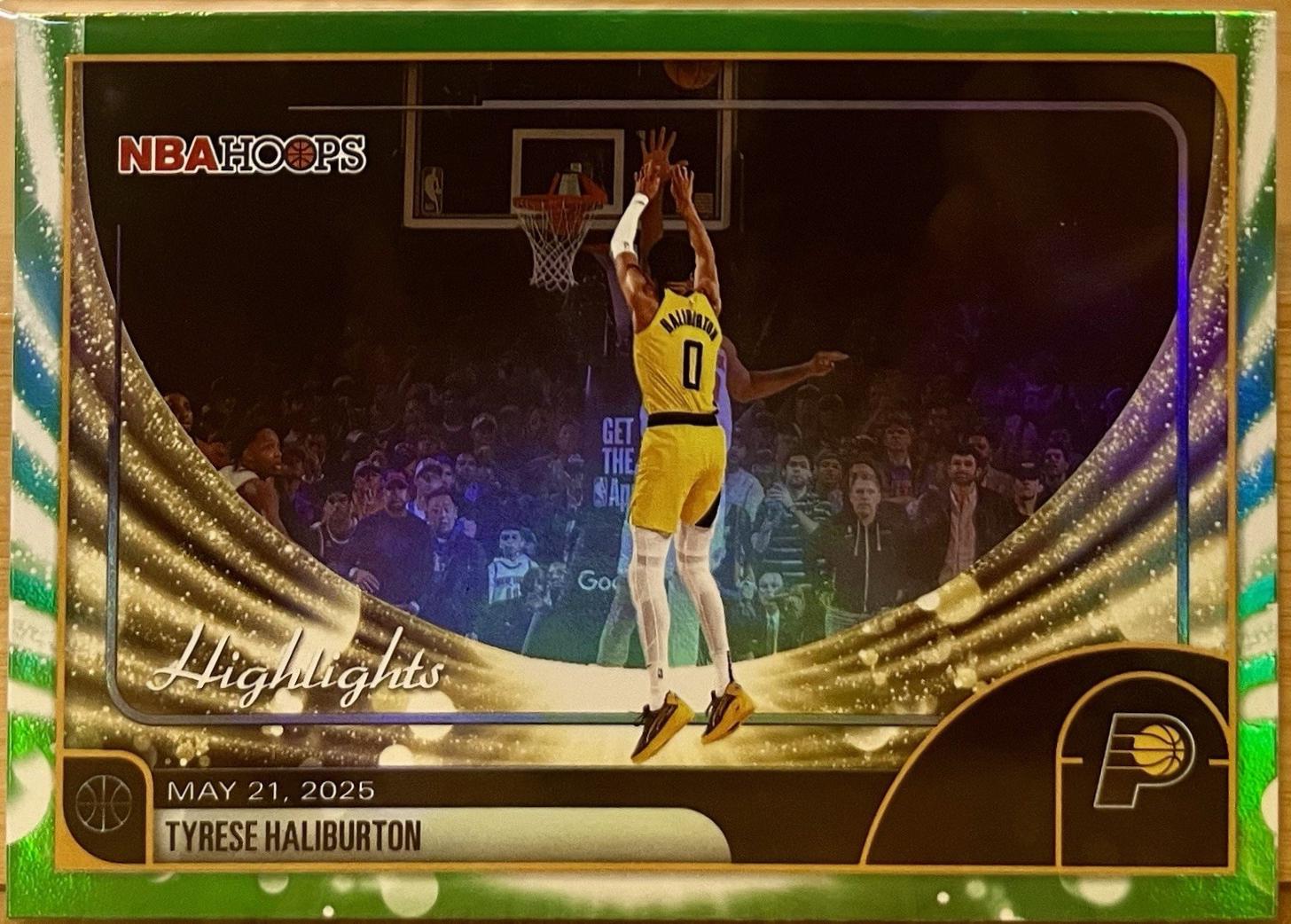 Tyrese Haliburton [Green Hoops] #262