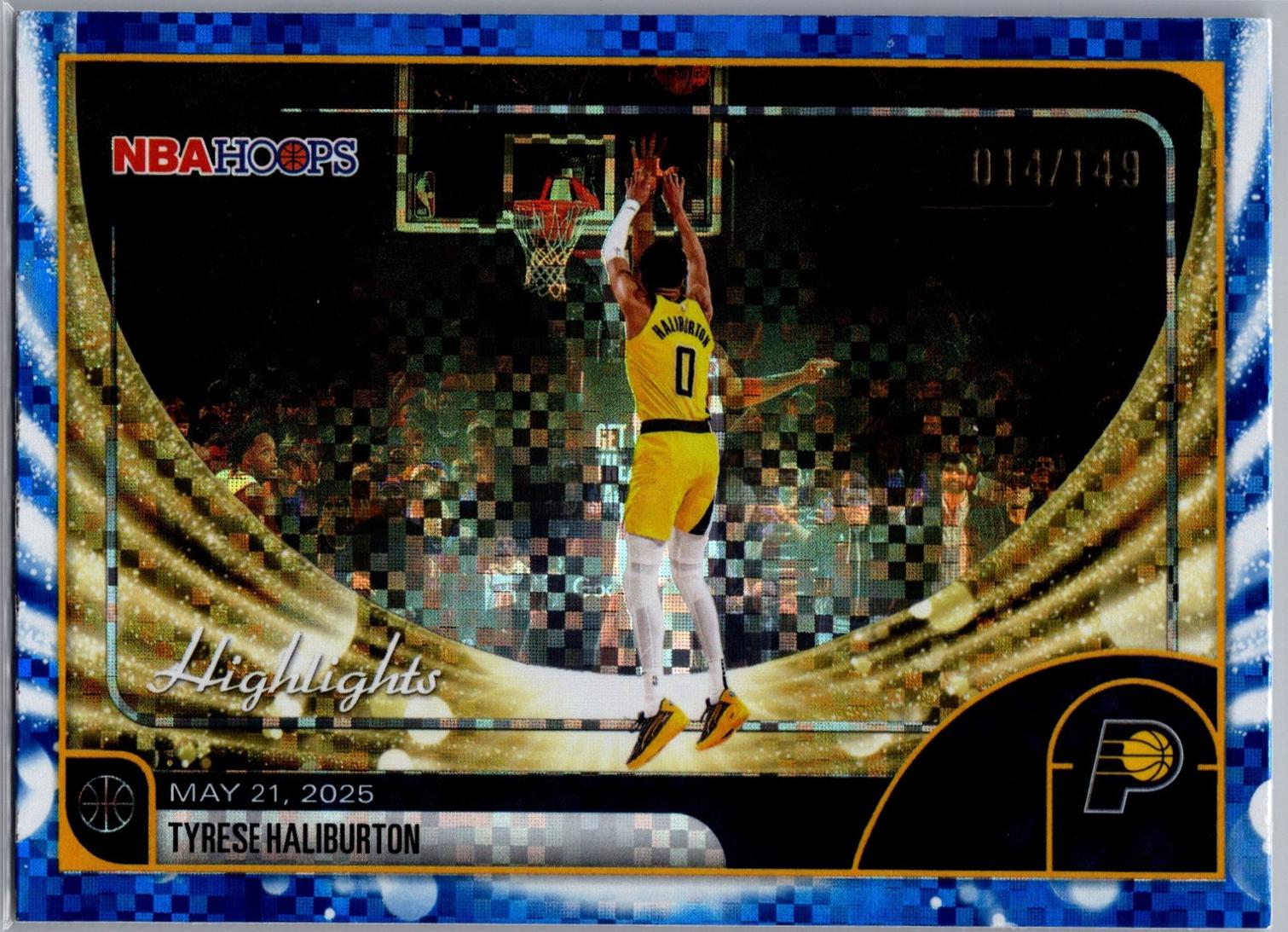 Tyrese Haliburton [Pixel Burst Blue] #262