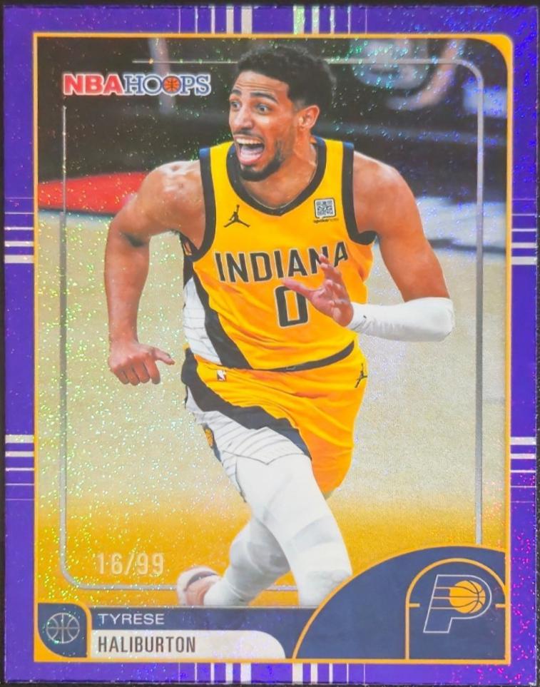 Tyrese Haliburton [Pixel Burst Purple] #149