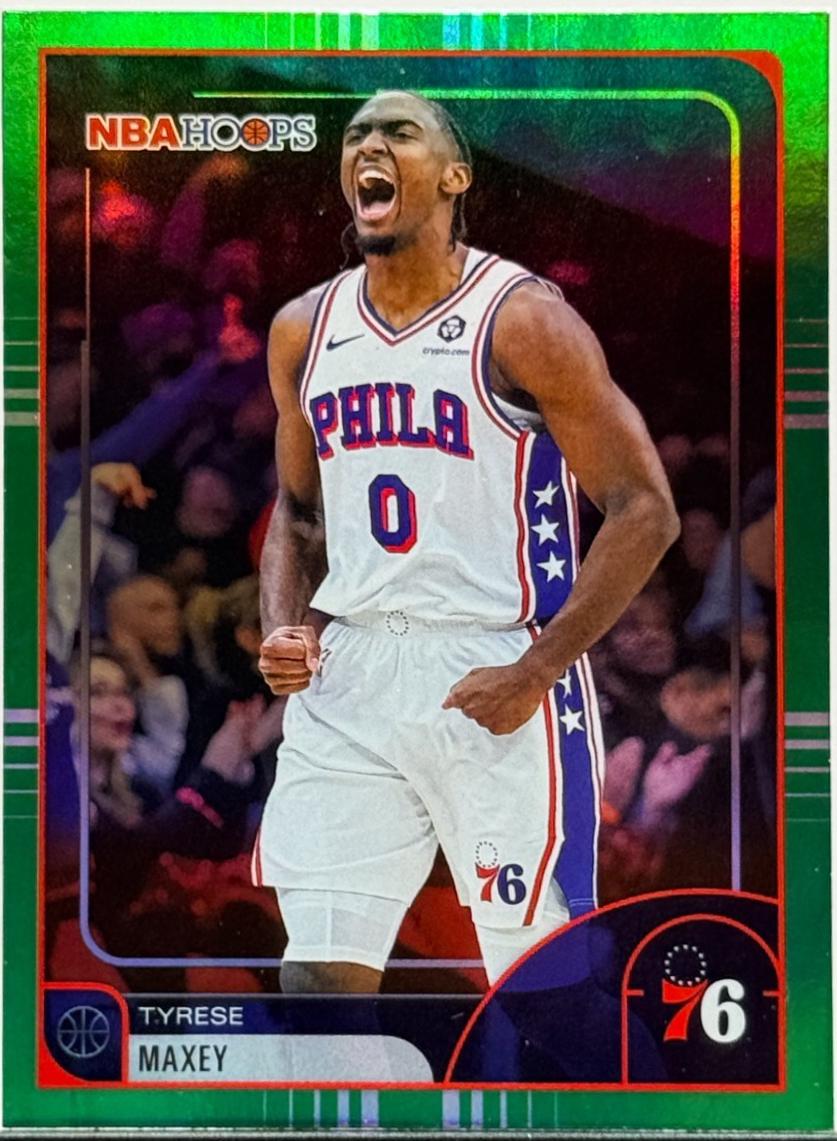Tyrese Maxey [Green Hoops] #258