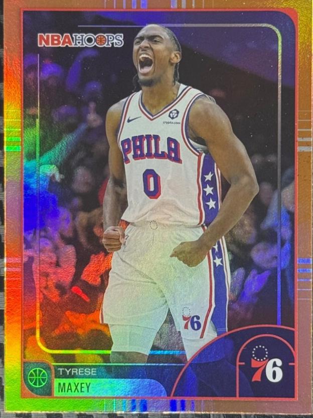 Tyrese Maxey [Orange Hoops] #258