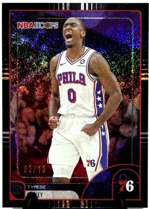 Tyrese Maxey [Pixel Burst Black] #258