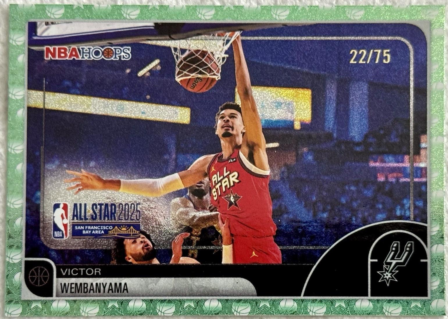 Victor Wembanyama [Light Burst Green] #289