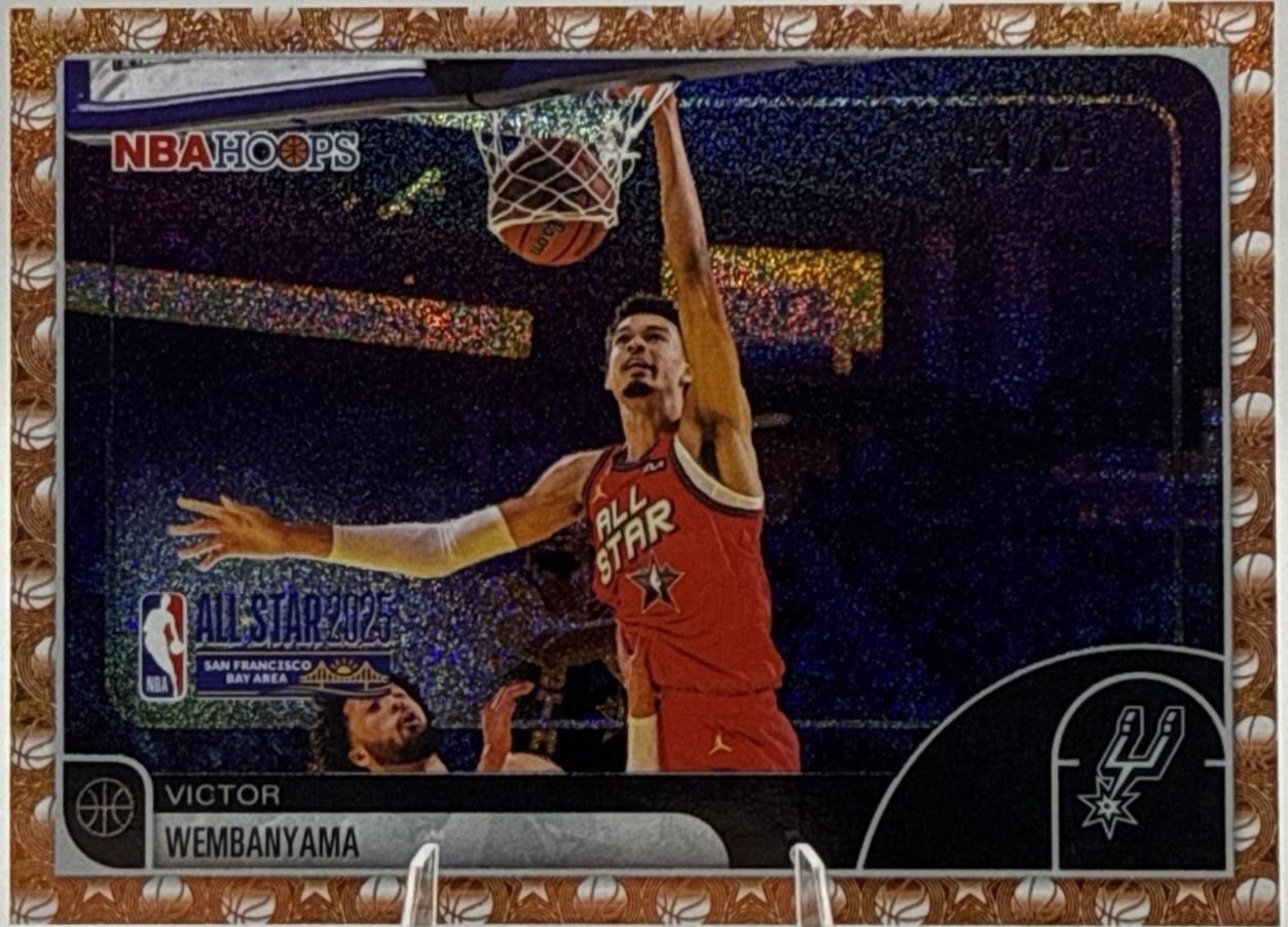 Victor Wembanyama [Light Burst Orange] #289
