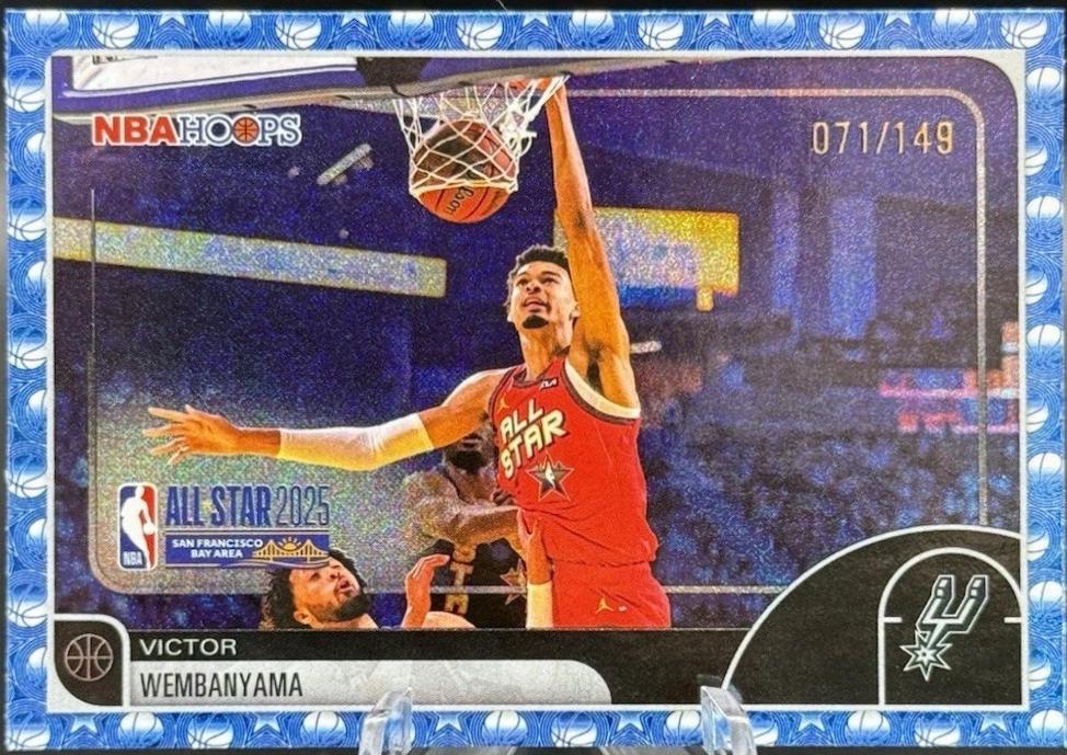 Victor Wembanyama [Pixel Burst Blue] #289