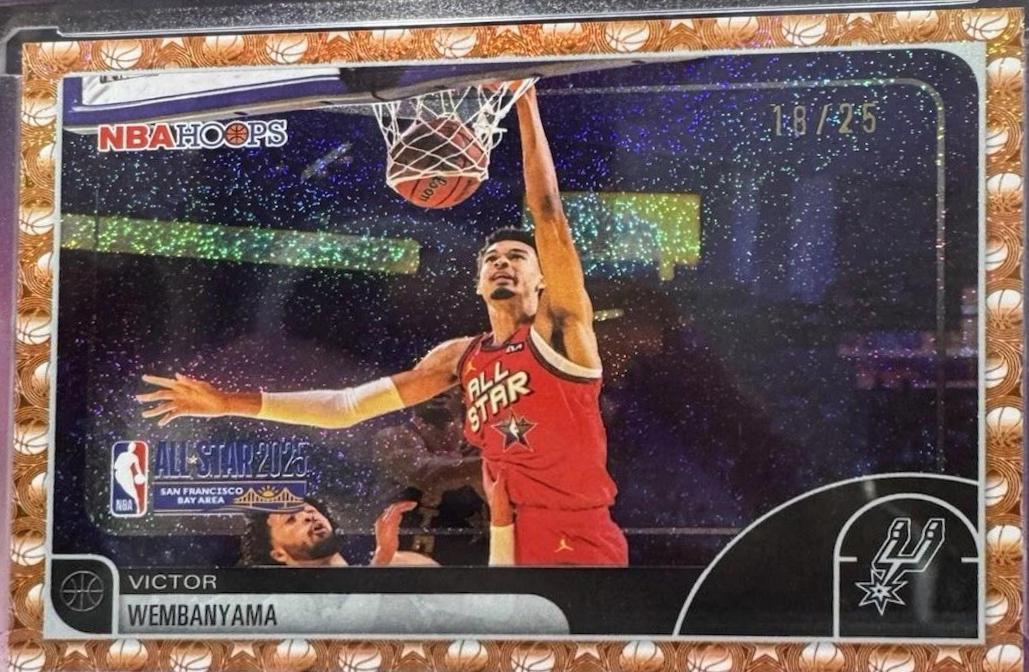 Victor Wembanyama [Pixel Burst Orange] #289