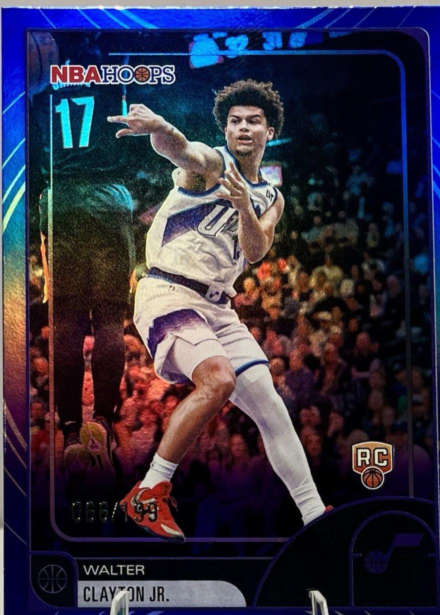 Walter Clayton Jr. [Rainbow Purple Blue] #173