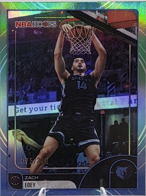 Zach Edey [Rainbow Green Blue] #230