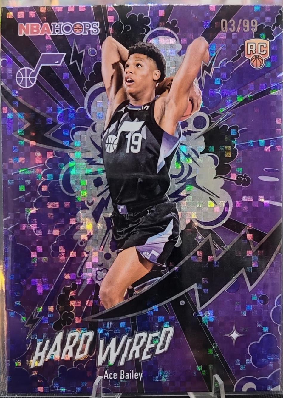 Ace Bailey [Light Burst Purple] #HW-25
