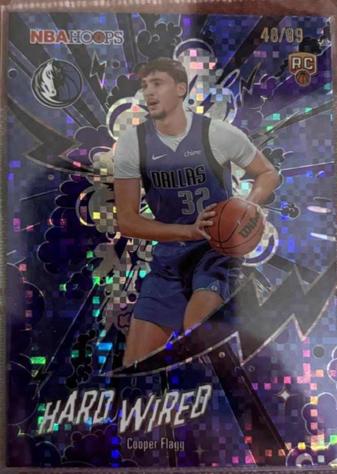 Cooper Flagg [Light Burst Purple] #HW-21