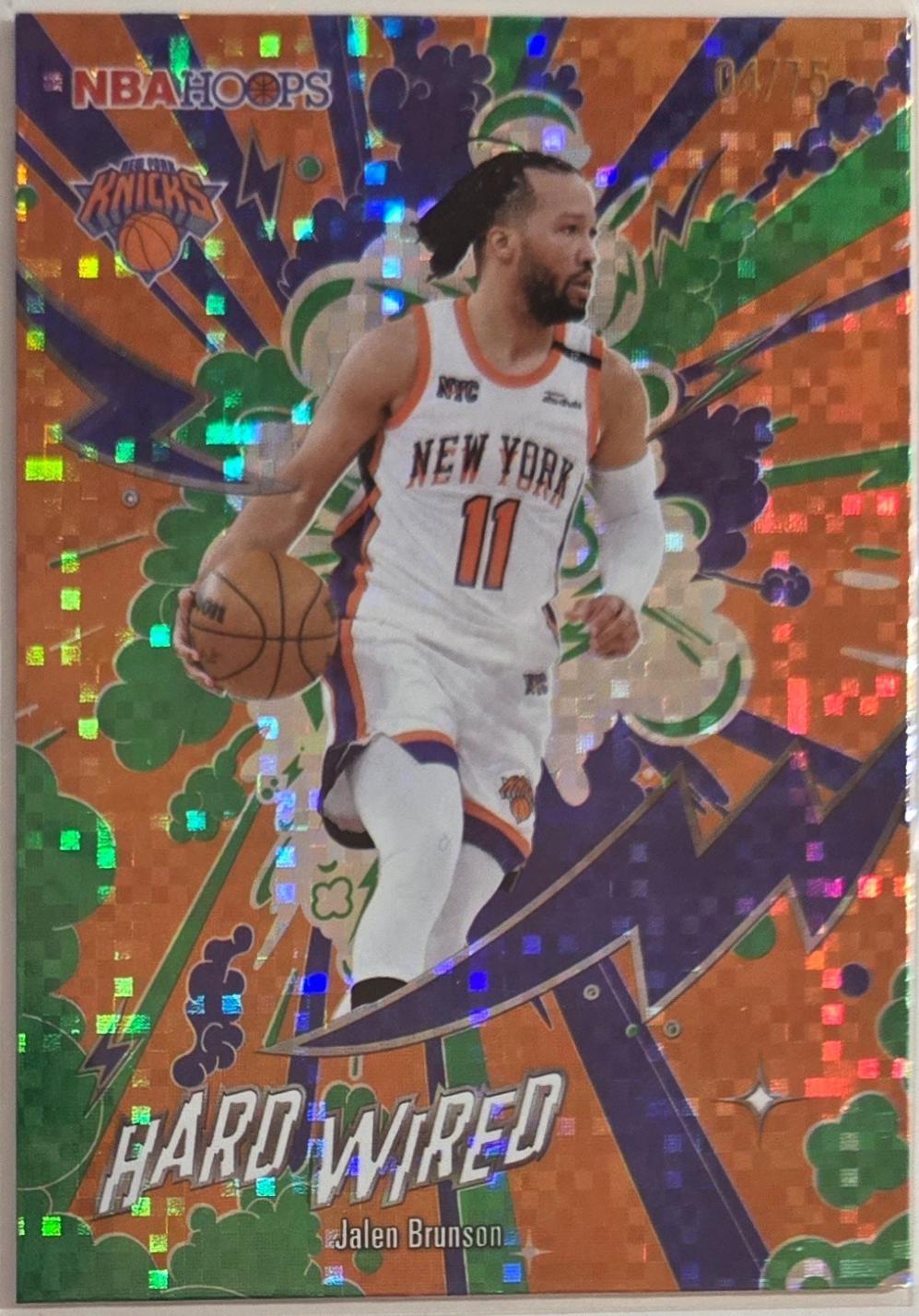 Jalen Brunson [Light Burst Green] #HW-5