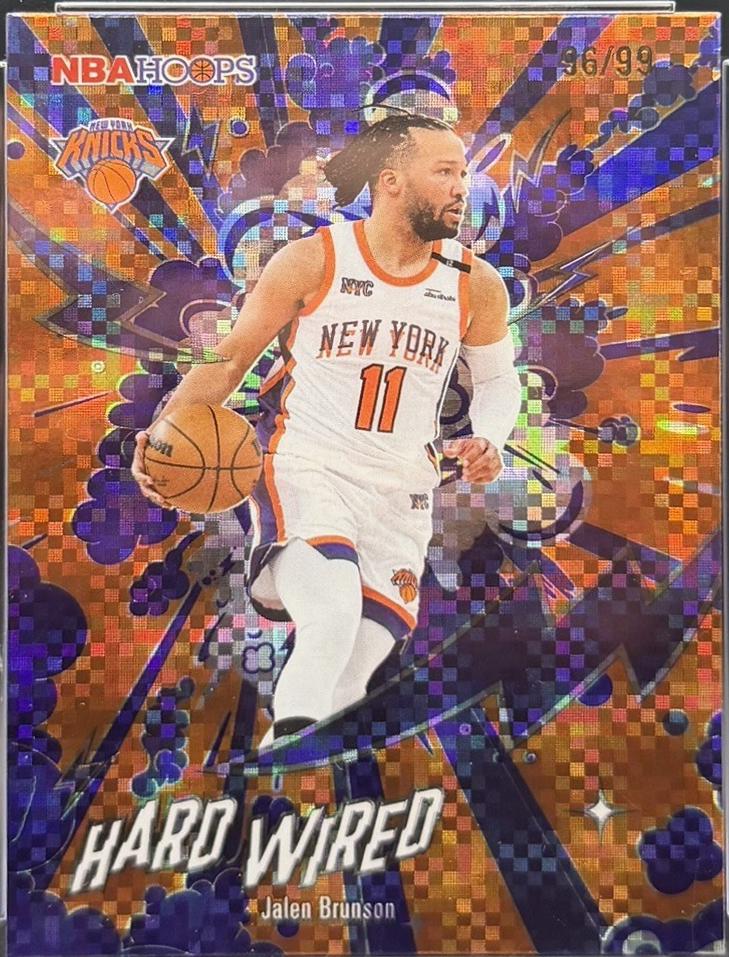 Jalen Brunson [Light Burst Purple] #HW-5