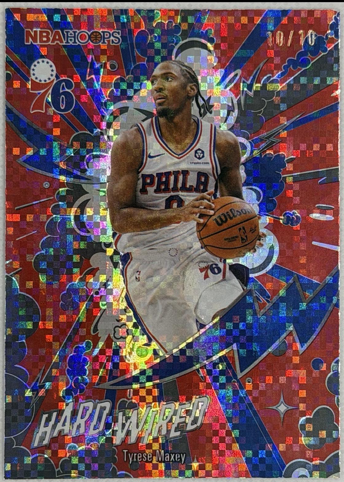 Tyrese Maxey [Light Burst Black] #HW-20