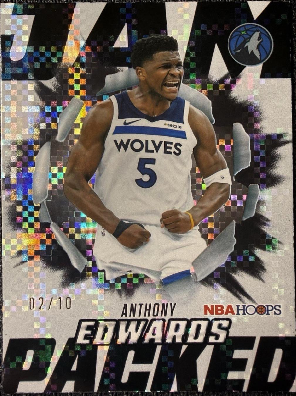 Anthony Edwards [Light Burst Black] #JP-1