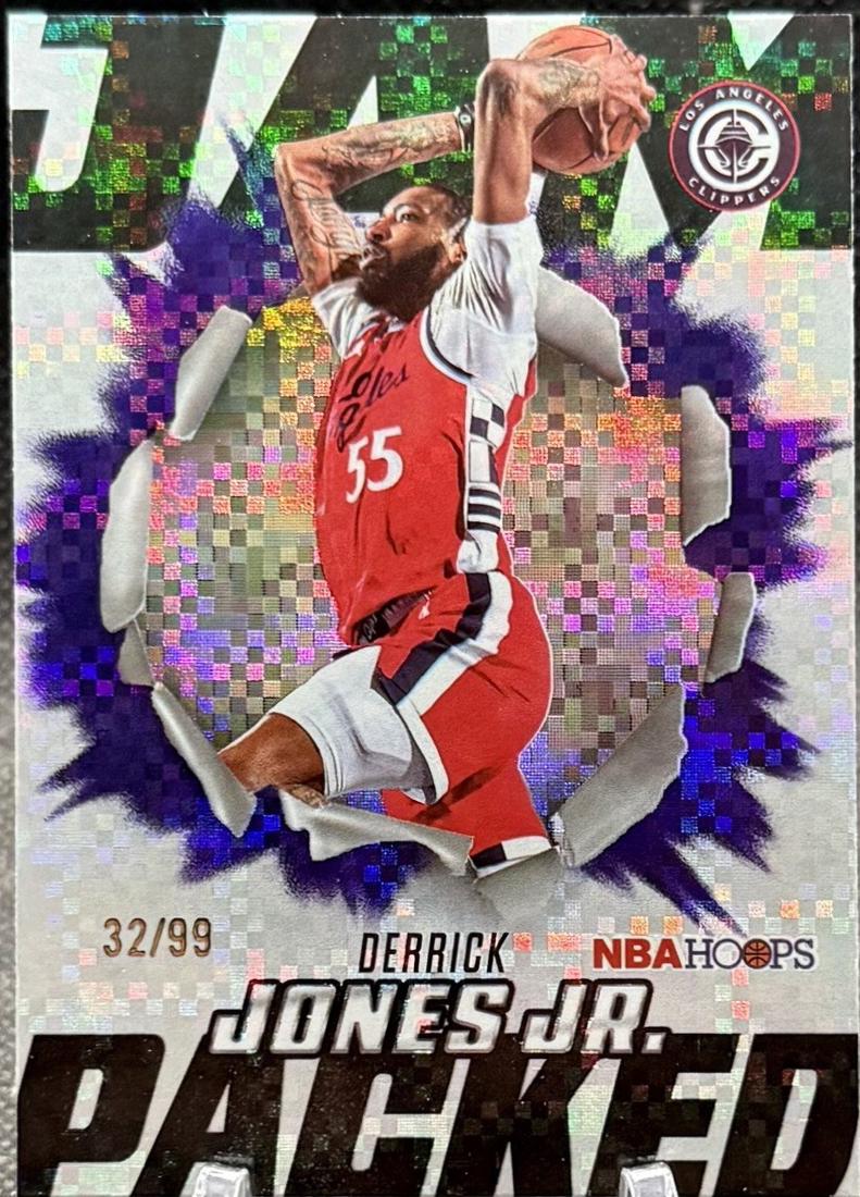 Derrick Jones Jr. [Light Burst Purple] #JP-10