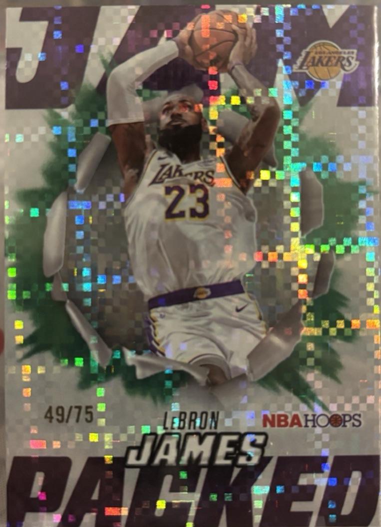 LeBron James [Light Burst Green] #JP-4