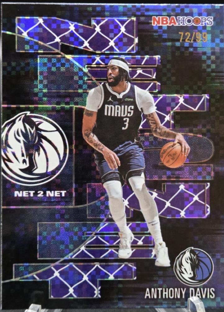 Anthony Davis [Light Burst Purple] #NTN-10