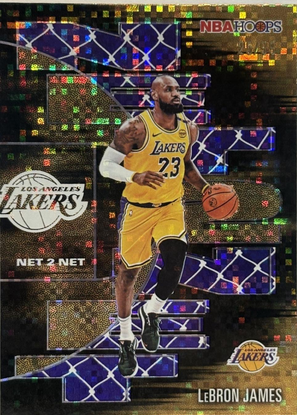 LeBron James [Light Burst Purple] #NTN-17