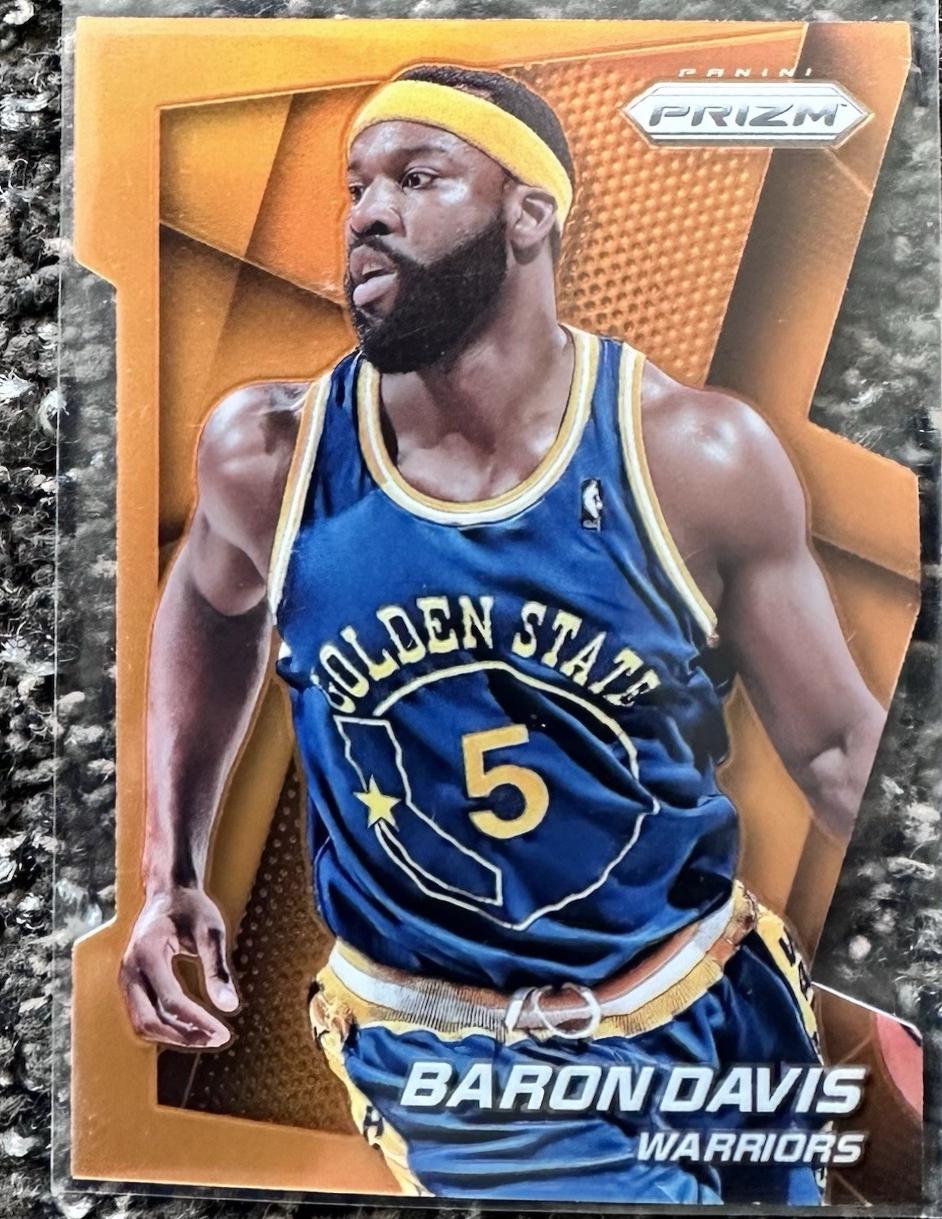 Baron Davis [Orange Die Cut Prizm] #166